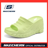 Skechers สเก็ตเชอร์ส รองเท้า ผู้หญิง Arch Fit Rumble Cali Shoes รองเท้าแตะส้นสูง Wedge Sandals-S21739 - พร้อมกล่องรองเท้า HOT ●11/4℡