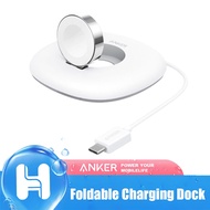 Anker Foldable Charging Dock for Aple Watch with USB C Connector, [MFi Certified] Compatible