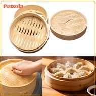 Bamboo Steamer with Lid Dumpling Steamer Chinese Asian Cuisine for Dumpling Asian Food