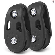 Anchor Rail Slide Boat for Blocks Trolley ] Arrival Pulley New Kayak [ 26 Canoe Kit 2 PCS