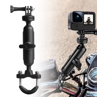 360° Motorcycle Bicycle Camera Holder Handlebar Mirror Mount Bike Bracket Action Camera Accessory