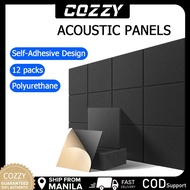 TOP1 30*30*1cm Acoustic Foam Panels-Sound Proof Foam Panels,Fireproof&High Density Soundproof Foam