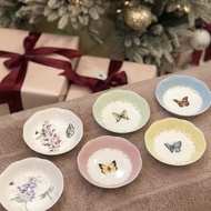 Lenox Butterfly Meadow small bowl / plate coupe bowl cake plate