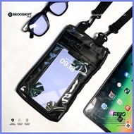 ☻ ◴ ✎ [Import]Hoft Fino Sling Pouch Waterproof Neck Bag HP Hangking Wallet Hanging Wallet Men Women