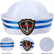 Navy Sailor Hat Pirate Captain Hat Captain Sailor Hat Captain Sailor Hat Nautical Hat / Pirate Hat