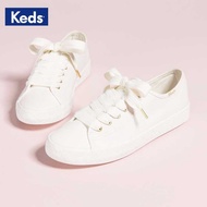 Keds Co Branded Kate Spade2021 รองเท้าผ้าใบลําลองสีขาว g