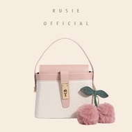 RUSSET Women's Bag Fashion Square Crossbody With Classy And Cute Cherry Bunch Model P227.