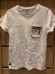 購自日本Design Tshirts Store graniph 白色口袋T-shirt