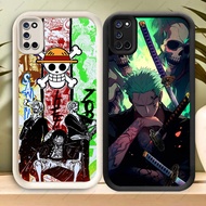 TS-83 One Piece Zoro Shockproof Casing untuk OPPO A92 A94 A55 F19 A74 A52 F19S A95 A72