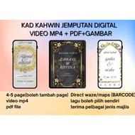 Kad Kahwin Digital | Video Jemputan Kahwin | Kad Jemputan Digital | Wedding Digital Card Invitation 