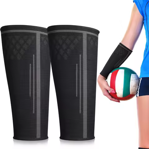 Volleyball Arm Sleeves For Youth Girls & Boys S-L Compression Volleyball Arm Sleeves Forearm Sleeves
