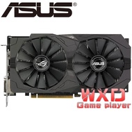 การ์ดจอ ASUS RX 580 8GB 256Bit GDDR5กราฟิกการ์ดสำหรับ AMD RX 500ชุดการ์ด VGA RX580นำมาใช้ DisplayPort HDMI DVI 580