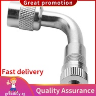 90 Degree Angle Car Motorcycle Bike Tyre Valve Tube Extension Adapter .greatbuysg