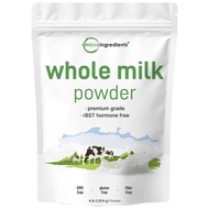 Trace Ingredients Whole Milk Powder, 4 Pounds, Made in USA