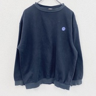 古著Dickies 大眾汽車圖案衛衣/運動衫，黑色，M 碼，帶有一個點綴細節