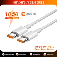 EMPIRE Xiaomi 120W MAX USB C to C 10.5A Original Charger Cable Support Turbo Charge Xiaomi Type C to