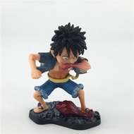One piece GK action figure changed into one piece Luffy action figure GK Confident Luffy