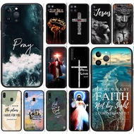 Realme C51 C53 C55 N55 8i 9Pro PLus Ready Stock Soft Silicone Phone Casing 10L5 Bible Verse Jesus