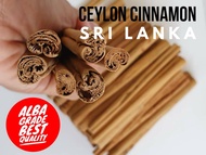 CEYLON CINNAMON STICK Sri Lanka - Alba Grade (KUALITI TERBAIK) / KULIT KAYU MANIS CEYLON