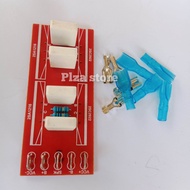 Pcb tr final 2 set sanken lengkap komponen Pcb transistor final sanken 3 set komplit komponen