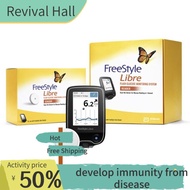 health ♖FREESTYLE LIBRE FLASH GLUCOSE MONITORING SYSTEM READER  SENSOR EXP082024♬