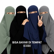MATA BANDANA VEIL | NIQAB BANDANA | NIQAB BANDANA | Two-LAYER NIQAB | NIQOB BANDANA | NIQOB VEIL | N