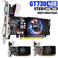 GT730 4GB DDR3 128Bit/64Bit Gaming Video Card with HDMI VGA DVI Port PCI-E2.0 16X PC Graphics Card G