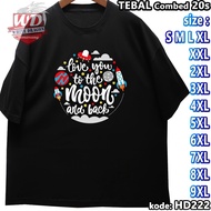 MOON T-SHIRT L XL 2XL 3XL 4XL 5XL 6XL 7XL 8XL 9XL T-SHIRT JUMBO SIZEBIG HD222