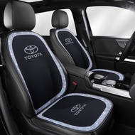 1PCS Non-Slip Breathable Car Seat Covers For Toyota Chr RAV4 Avensis Camry Avalon Land Cruiser Reiz 4runner Fortuner Venza Zelas Auto Accessories