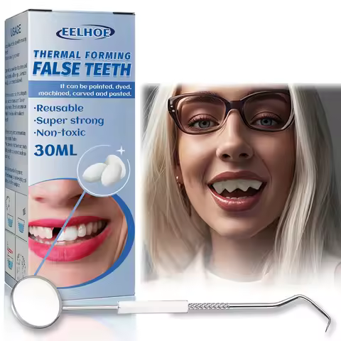EELHOE Resin False Teeth Solid Gums Modification of Temporary Filling Materials Restorative Dentistr