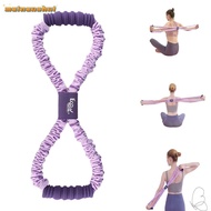 MAINAUSHUI 8-Line Puller, Silicone Rope Multi-functional Yoga Tensioner, Portable Elastic Band 10/15