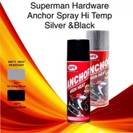 DPI ANCHOR HI TEMP HIGH TEMPERATURE 600'C SPRAY SILVER H1*** BLACK H2*** CAT SPRAY TAHAN PANAS EXHAU