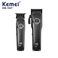 ปัตตาเลี่ยนแพคคู่ Kemei Km-1827 พร้อมอุปกรณ์ใช้งานในกล่อง อุปกรณ์เสริมสวยราคาถูก
