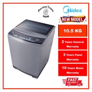 {Penghantaran Area Daerah Kuantan Sahaja} MIDEA Mesin Basuh Penuh Automatik 10.5 KG MFW-105