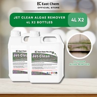 [BUNDLE PROMO] Jet Clean by East Chem (4L x2) Outdoor Algae Remover for Concrete, Tiles, Granite | M