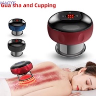 MAOYE Vacuum Cupping Device, Intelligent Breathing Electric Heating Body Scraping Massager, Promote 
