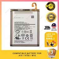 BS Compatible Battery For Sam A10 / A105 / M10 / M105 / A7 2018 / A750 / BA750ABU Bateri Batery ( 30