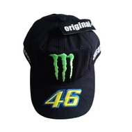 topi baseball motogp yamaha monster energy valentino rossi vr46 hitam