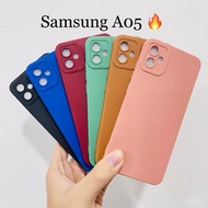SAMSUNG GALAXY A05 / AO5 - PREMIUM SOFT CANDY RUBBER MATTE EAGLE EYES WITH LOGO / PRO CAMERA & CAMER