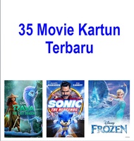 Pendrive 32GB - 35 Movie Cerita Kartun Kanak Kanak HD