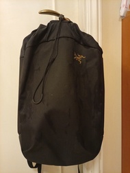 Arc'teryx Black Drawstring Backpack