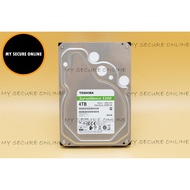 CCTV SURVEILLANCE TOSHIBA / SEAGATE HARD DISK 4TB SATA (DVR and Camera) (HDD) (3 YEARS WARRANTY) (RA