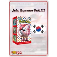 KOREAN *unshrink* Pokemon 151 Card Game Scarlett & Violet Enhanced Expansion Pack Pokemon Card 151 J