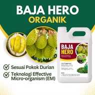 【✅𝗙𝗿𝗲𝗲 𝐒𝐡𝐢𝐩𝐩𝐢𝐧𝐠 & 𝗖𝗼𝗱】Baja Hero / Baja Foliar ORGANIK / Baja Durian /  Foliar Fertilizer / Baja Air 