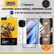 Rhihorn Dust-Free Tempered Glass for iQOO 13 | Neo 10 Screen Protector