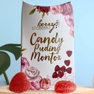 Candy Puding Montox Berry Stoberry Masam Manis