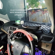 ALAS DASHBOARD MOBIL COVER DASBORD MOBIL PELINDUNG DASHBOARD BAHAN KULIT SINTETIS PREMIUM LEATHER0AL