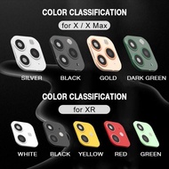 iPhone X/Xs/Xs Max Convert to iPhone 11/11 Pro/11 Pro Max Camera Protective Cover Case Lens Tempered Glass Colourful