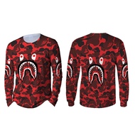 [Riashop] Bape Shark Original Premium T-Shirt | Bape Shark Long Sleeve T-Shirt