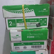 Continuous form paper 2 ply paperline C K2 W 9.5 Quarter11 Inch color & K2 Color PRS